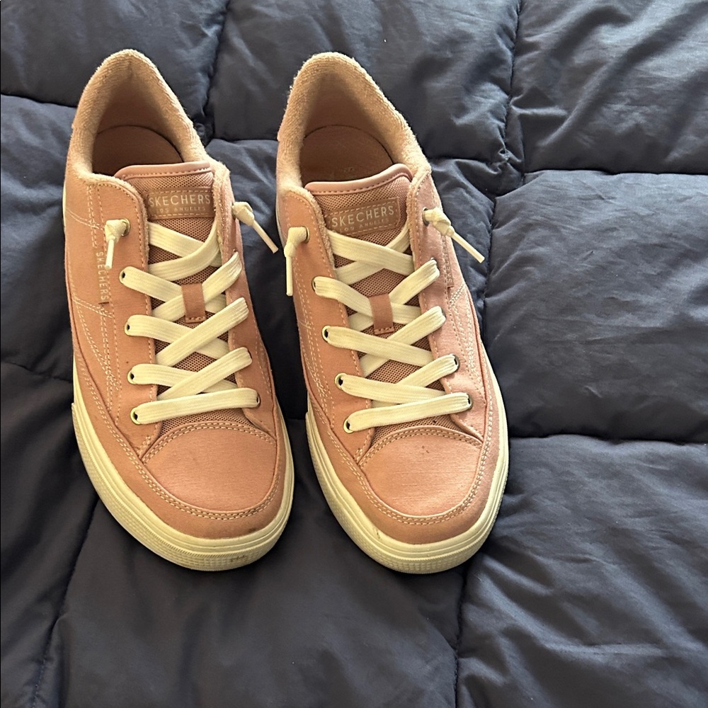Skechers Blush Pink Casual Sneakers